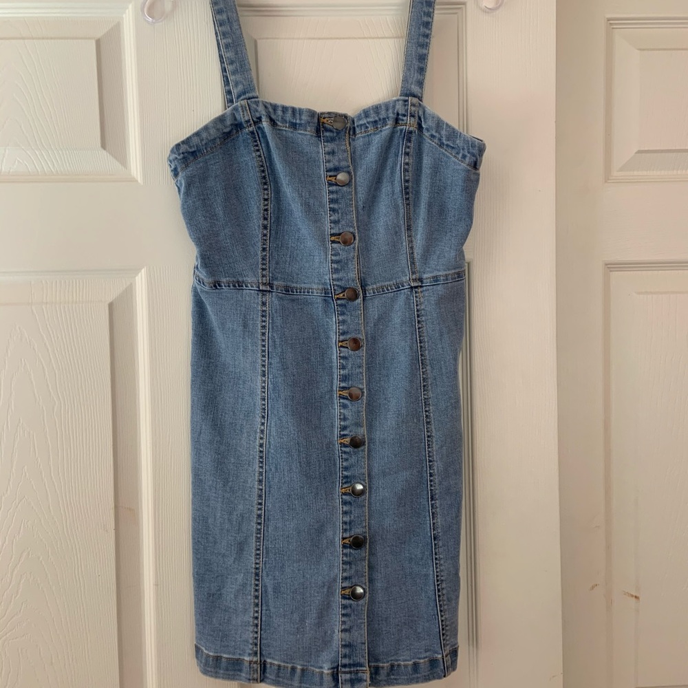 Mini Jean Dress